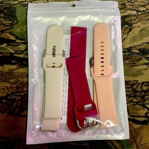 Three smartwatch bands